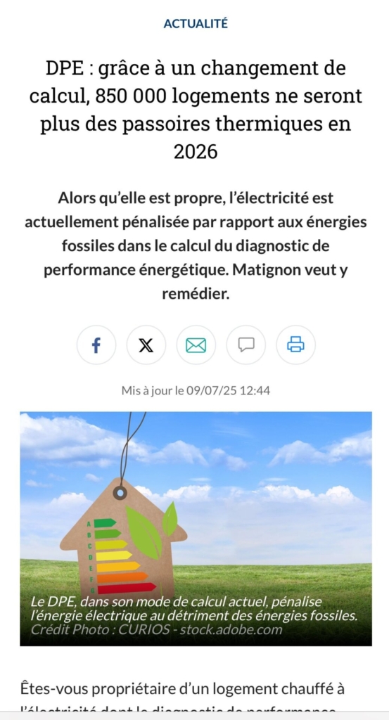 AH LES DIAGNOSTICS ÉNERGÉTIQUES….
